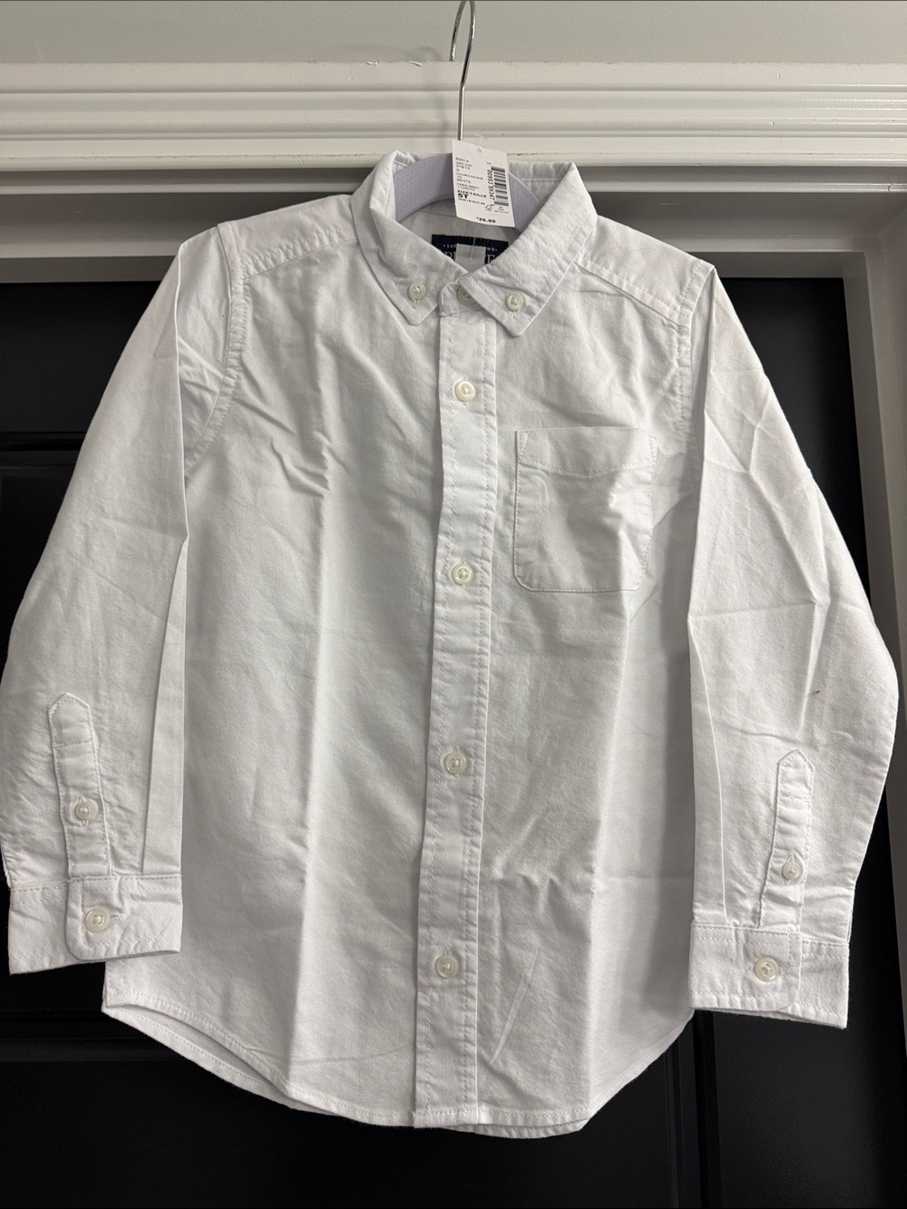 The Children's Place Boy’s White Button-Down Shirt